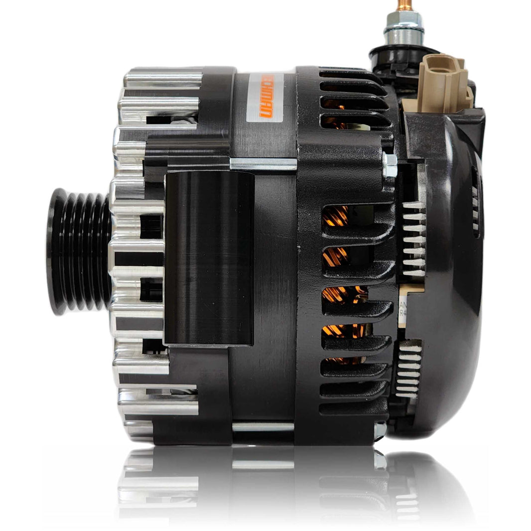 400 Amp Billet High Output Alternator Ford 6.2L Gas | B11641400B | in 2011 - 2014 | Brand Mechman