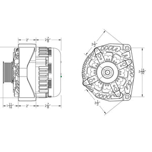 400 Amp High Output Alternator 05-13 GM Truck 4.3L 4.8L 5.3L 5.7L 6.0L | 8302400 | by: Mechman @ the lowest price of $549.00