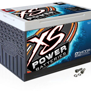 XS Power D3400R 12V AGM Battery, Max Amps 3300A - 4000W