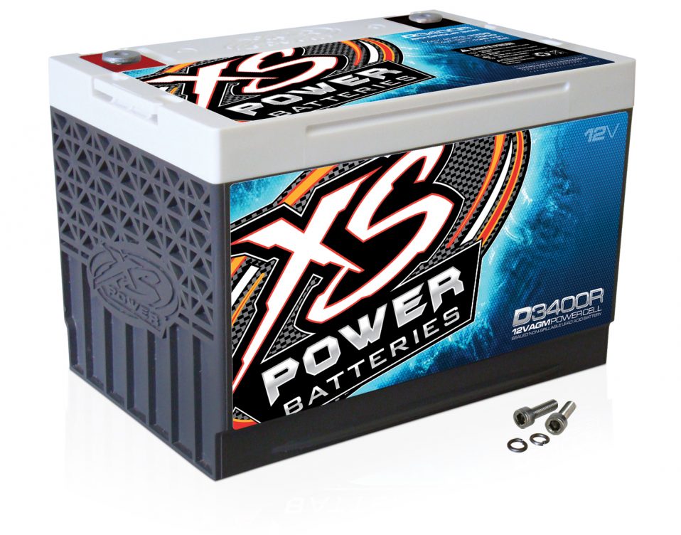 XS Power D3400R 12V AGM Battery, Max Amps 3300A - 4000W