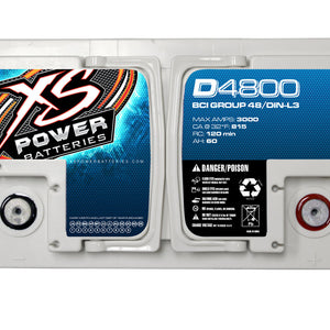 XS Power D4800 AGM Battery