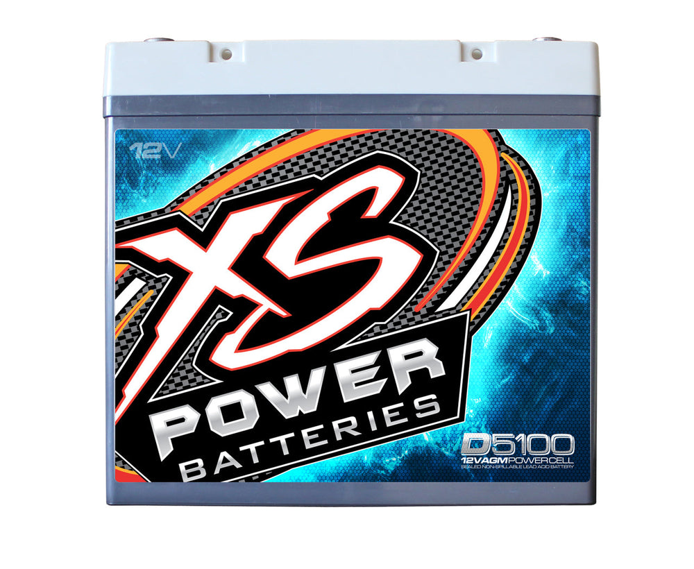 XS POWER D5100 12V AGM Battery, Max Amps 3100A - 3000W