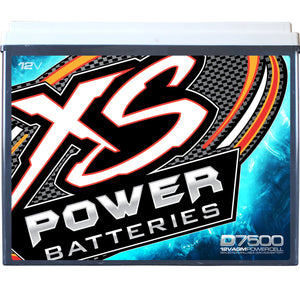 XS Power D7500 12V AGM Battery, Max Amps 6000A - 7500W+