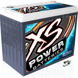 XS Power D7500 12V AGM Battery, Max Amps 6000A - 7500W+