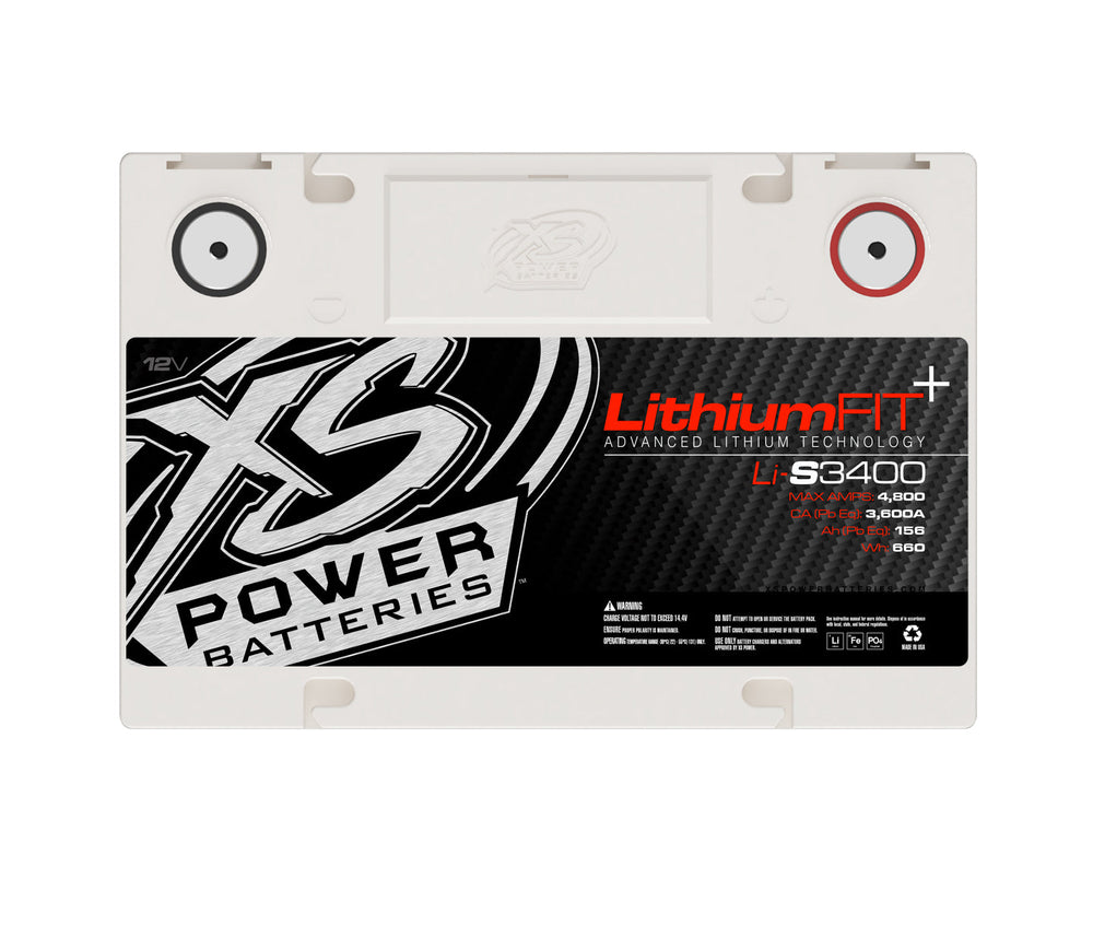 Li-S3400 XS Power 12VDC Lithium Racing Battery 4800A 52Ah Group 34 | Li-S3400 XS Power | by: XS Power @ the lowest price of $1499.99