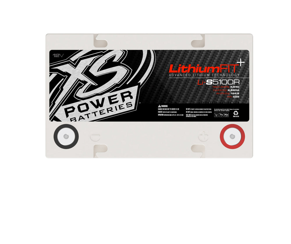 Li-S5100R XS Power 12VDC Lithium Racing Battery 3840A 41.6Ah Group 51R | Li-S5100R XS Power | by: XS Power @ the lowest price of $1099.99