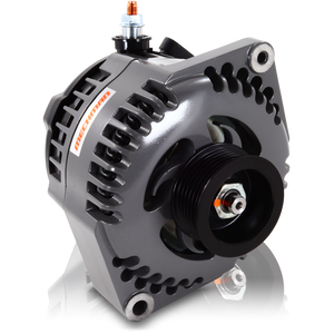 Marine 170 amp high output alternator for Ski / Wake Board Boats with 12SI 6.61 inch bolt pattern 6-Grove Serpentine Pulley