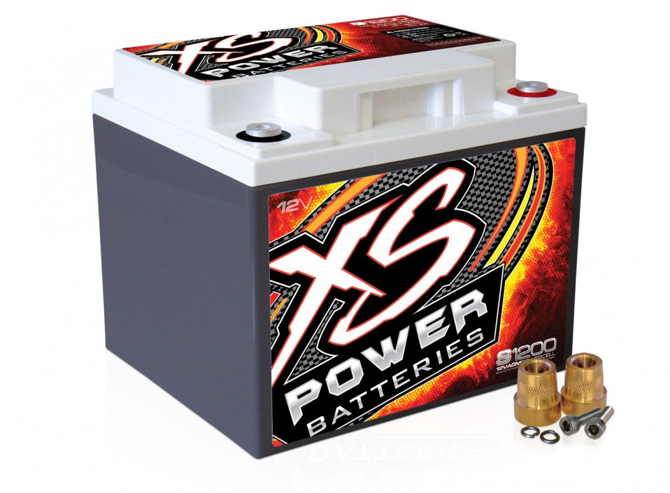 XS Power S1200 12V AGM Starting Battery, Max Amps 2,600A CA: 725A | S1200 | by: XS Power @ the lowest price of $269.99