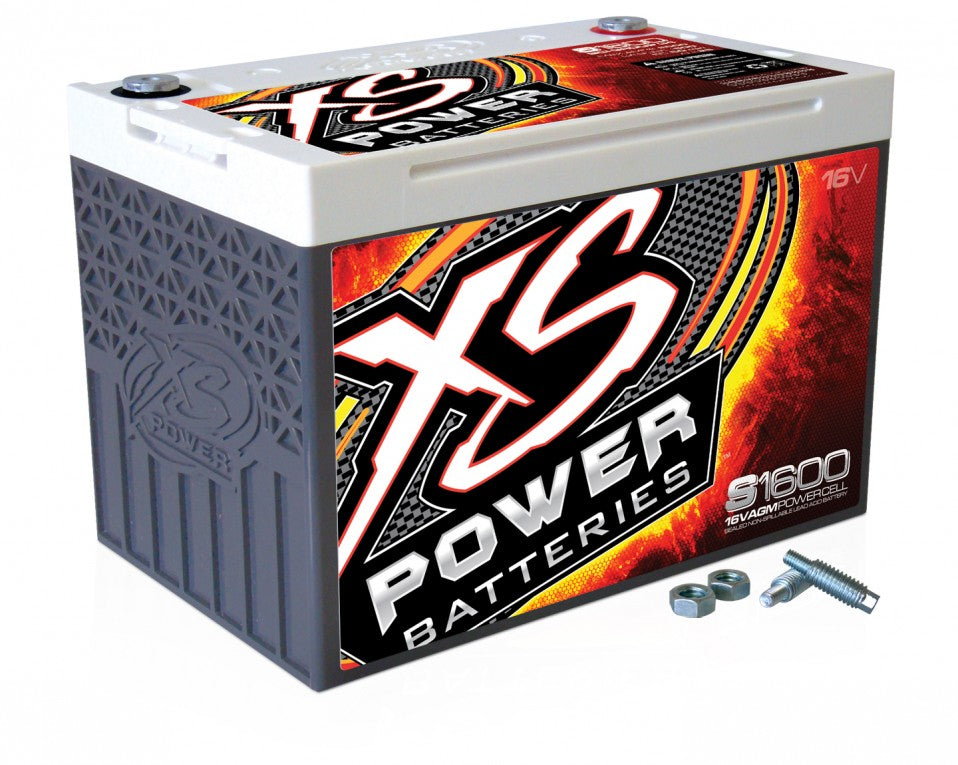 XS Power S1600 16V BCI Group 34 AGM Starting Battery, Max Amps 2,000A CA: 500A Ah: 25 | S1600 | by: XS Power @ the lowest price of $399.99